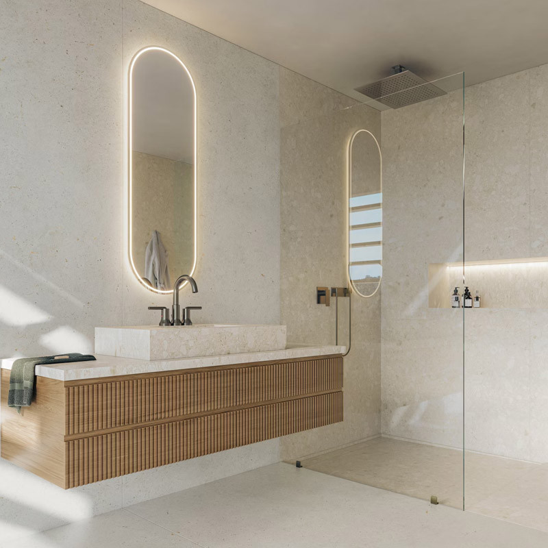 Plan de travail en Dekton® sur mesure pietraEdition Polar